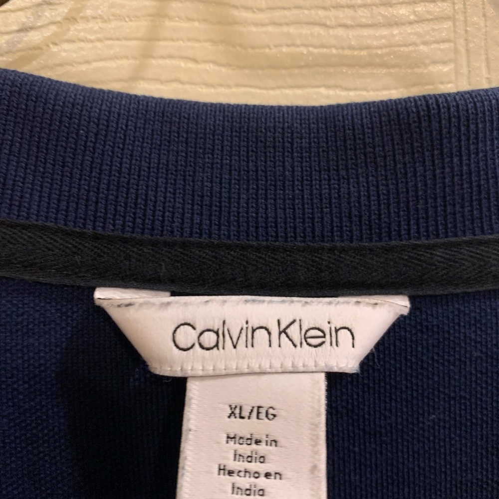 Men Calvin Klein Navy & Black sz XL - Picture 4 of 4